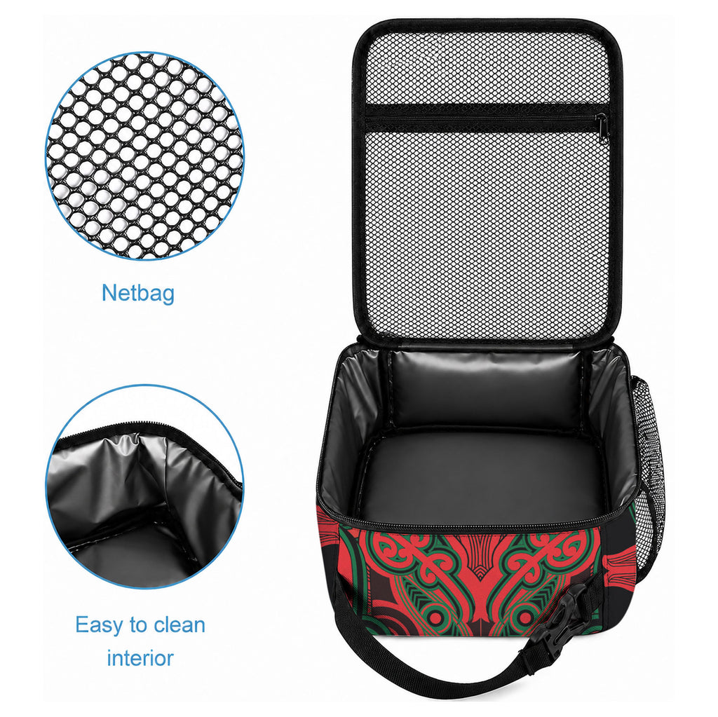 Aotearoa Iwi Tuhoe Lunch Bag Maori Kowhaiwhai Pattern