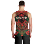 Aotearoa Iwi Tuhoe Personalised Men Tank Top Maori Kowhaiwhai Pattern