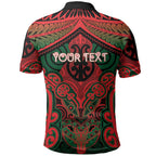 Aotearoa Iwi Tuhoe Personalised Polo Shirt Maori Kowhaiwhai Pattern