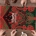 Aotearoa Iwi Tuhoe Puzzle Maori Kowhaiwhai Pattern