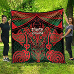 Aotearoa Iwi Tuhoe Quilt Maori Kowhaiwhai Pattern