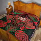 Aotearoa Iwi Tuhoe Quilt Maori Kowhaiwhai Pattern