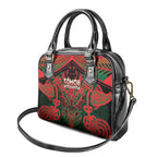 Aotearoa Iwi Tuhoe Shoulder Handbag Maori Kowhaiwhai Pattern