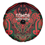 Aotearoa Iwi Tuhoe Spare Tire Cover Maori Kowhaiwhai Pattern
