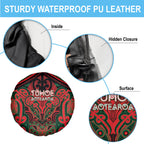 Aotearoa Iwi Tuhoe Spare Tire Cover Maori Kowhaiwhai Pattern