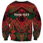 Aotearoa Iwi Tuhoe Personalised Sweatshirt Maori Kowhaiwhai Pattern