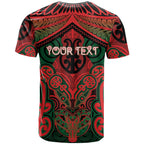 Aotearoa Iwi Tuhoe Personalised T Shirt Maori Kowhaiwhai Pattern