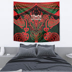 Aotearoa Iwi Tuhoe Tapestry Maori Kowhaiwhai Pattern