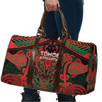 Aotearoa Iwi Tuhoe Travel Bag Maori Kowhaiwhai Pattern