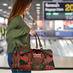 Aotearoa Iwi Tuhoe Travel Bag Maori Kowhaiwhai Pattern