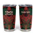 Aotearoa Iwi Tuhoe Personalised Tumbler Cup Maori Kowhaiwhai Pattern