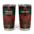 Aotearoa Iwi Tuhoe Personalised Tumbler Cup Maori Kowhaiwhai Pattern