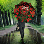 Aotearoa Iwi Tuhoe Umbrella Maori Kowhaiwhai Pattern
