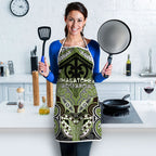 Aotearoa Iwi Whakatohea Apron Maori Kowhaiwhai Pattern