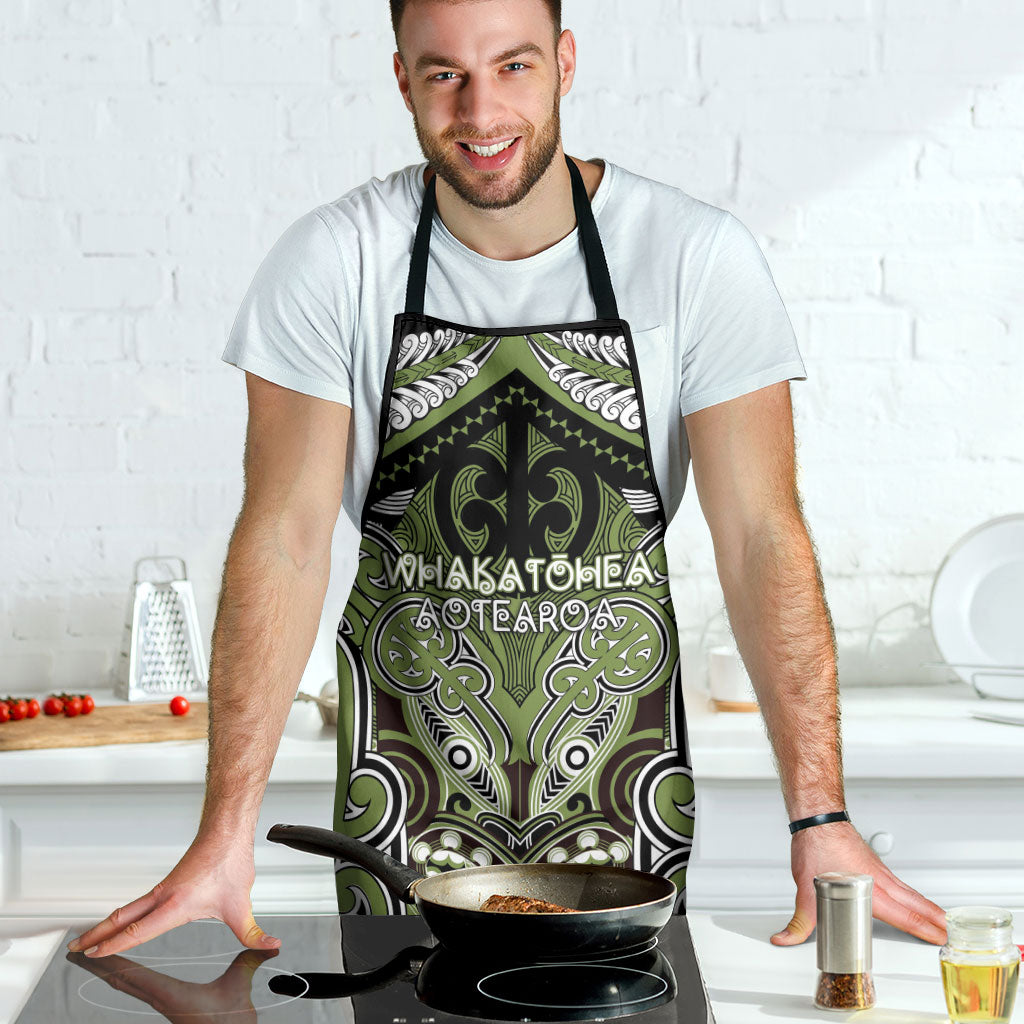 Aotearoa Iwi Whakatohea Apron Maori Kowhaiwhai Pattern