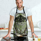 Aotearoa Iwi Whakatohea Apron Maori Kowhaiwhai Pattern