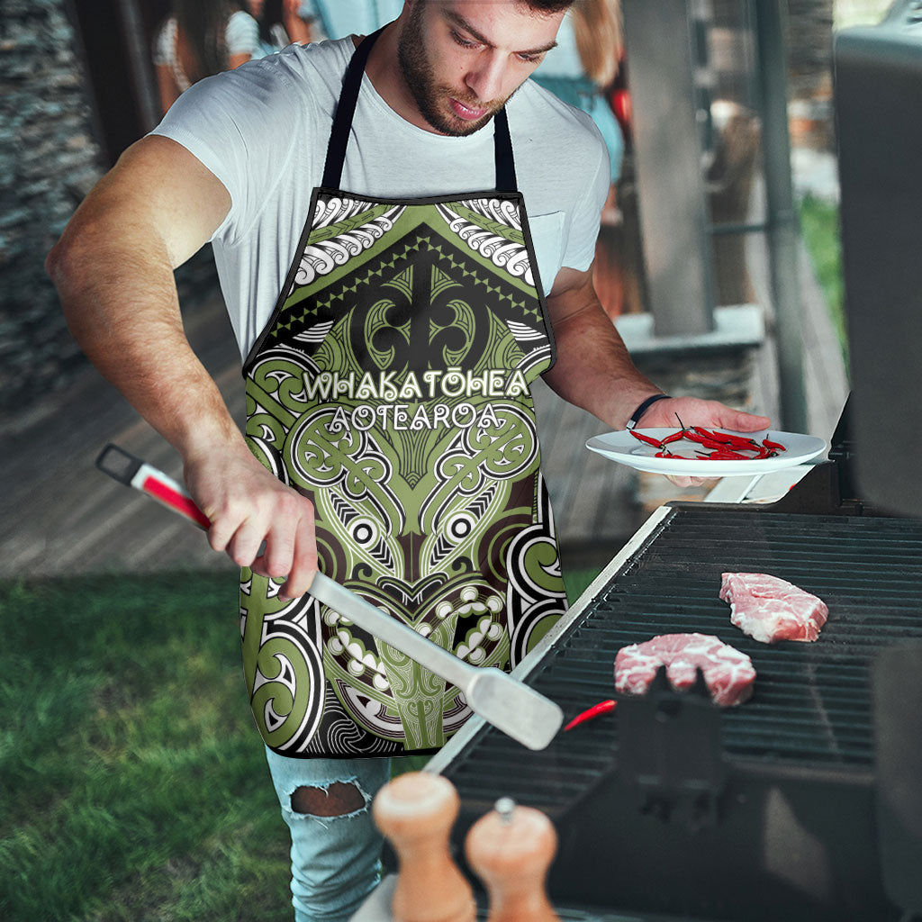 Aotearoa Iwi Whakatohea Apron Maori Kowhaiwhai Pattern