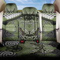 Aotearoa Iwi Whakatohea Back Car Seat Cover Maori Kowhaiwhai Pattern