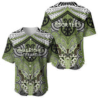 Aotearoa Iwi Whakatohea Personalised Baseball Jersey Maori Kowhaiwhai Pattern