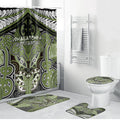 Aotearoa Iwi Whakatohea Bathroom Set Maori Kowhaiwhai Pattern