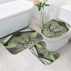 Aotearoa Iwi Whakatohea Bathroom Set Maori Kowhaiwhai Pattern