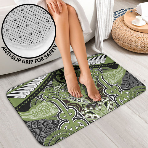 Aotearoa Iwi Whakatohea Bathroom Set Maori Kowhaiwhai Pattern