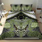 Aotearoa Iwi Whakatohea Bedding Set Maori Kowhaiwhai Pattern