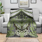 Aotearoa Iwi Whakatohea Blanket Maori Kowhaiwhai Pattern