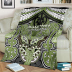 Aotearoa Iwi Whakatohea Blanket Maori Kowhaiwhai Pattern