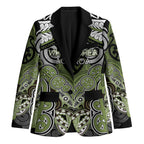 Aotearoa Iwi Whakatohea Personalised Blazer Maori Kowhaiwhai Pattern