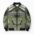 Aotearoa Iwi Whakatohea Personalised Bomber Puffer Jacket Maori Kowhaiwhai Pattern