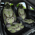 Aotearoa Iwi Whakatohea Car Seat Cover Maori Kowhaiwhai Pattern