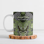 Aotearoa Iwi Whakatohea Personalised Ceramic Mug Maori Kowhaiwhai Pattern