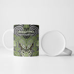 Aotearoa Iwi Whakatohea Personalised Ceramic Mug Maori Kowhaiwhai Pattern