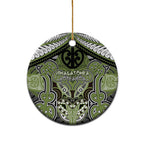 Aotearoa Iwi Whakatohea Personalised Ceramic Ornament Maori Kowhaiwhai Pattern
