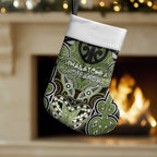 Aotearoa Iwi Whakatohea Personalised Christmas Stocking Maori Kowhaiwhai Pattern