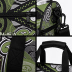 Aotearoa Iwi Whakatohea Duffle Bag Maori Kowhaiwhai Pattern