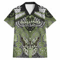 Aotearoa Iwi Whakatohea Personalised Hawaiian Shirt Maori Kowhaiwhai Pattern