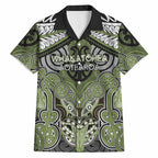 Aotearoa Iwi Whakatohea Personalised Hawaiian Shirt Maori Kowhaiwhai Pattern