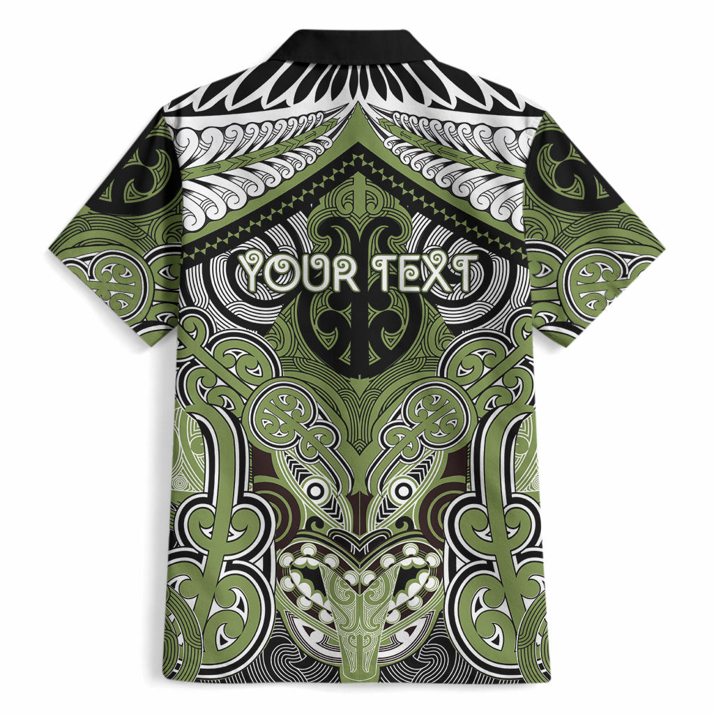 Aotearoa Iwi Whakatohea Personalised Hawaiian Shirt Maori Kowhaiwhai Pattern