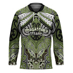 Aotearoa Iwi Whakatohea Personalised Hockey Jersey Maori Kowhaiwhai Pattern