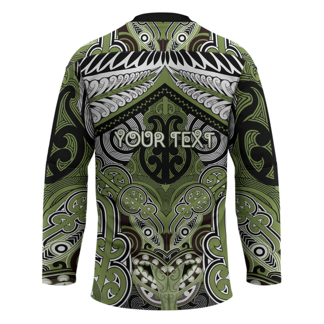 Aotearoa Iwi Whakatohea Personalised Hockey Jersey Maori Kowhaiwhai Pattern