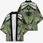 Aotearoa Iwi Whakatohea Personalised Kimono Maori Kowhaiwhai Pattern