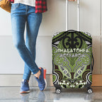 Aotearoa Iwi Whakatohea Luggage Cover Maori Kowhaiwhai Pattern