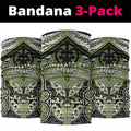 Aotearoa Iwi Whakatohea Neck Gaiter Maori Kowhaiwhai Pattern