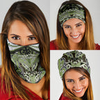 Aotearoa Iwi Whakatohea Neck Gaiter Maori Kowhaiwhai Pattern