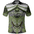 Aotearoa Iwi Whakatohea Personalised Polo Shirt Maori Kowhaiwhai Pattern