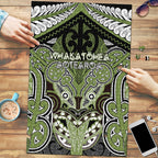 Aotearoa Iwi Whakatohea Puzzle Maori Kowhaiwhai Pattern