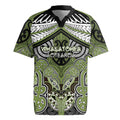 Aotearoa Iwi Whakatohea Personalised Rugby Jersey Maori Kowhaiwhai Pattern
