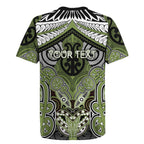 Aotearoa Iwi Whakatohea Personalised Rugby Jersey Maori Kowhaiwhai Pattern